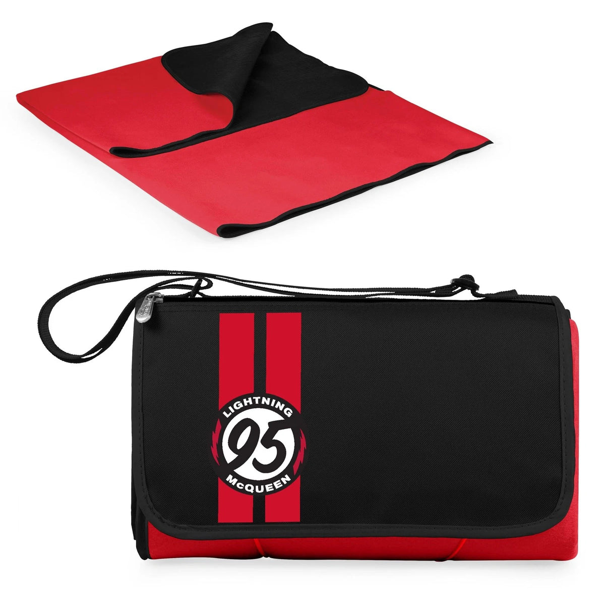 Folding Picnic Blanket Tote for Disney Cars Lightning McQueen
