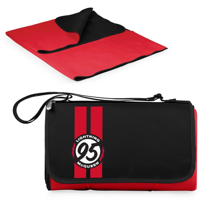 Folding Picnic Blanket Tote for Disney Cars Lightning McQueen