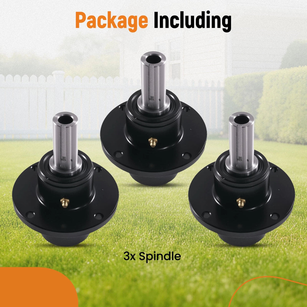 3 Pack Spindle for Scag Wildcat SMWC-52A SMWC-61V