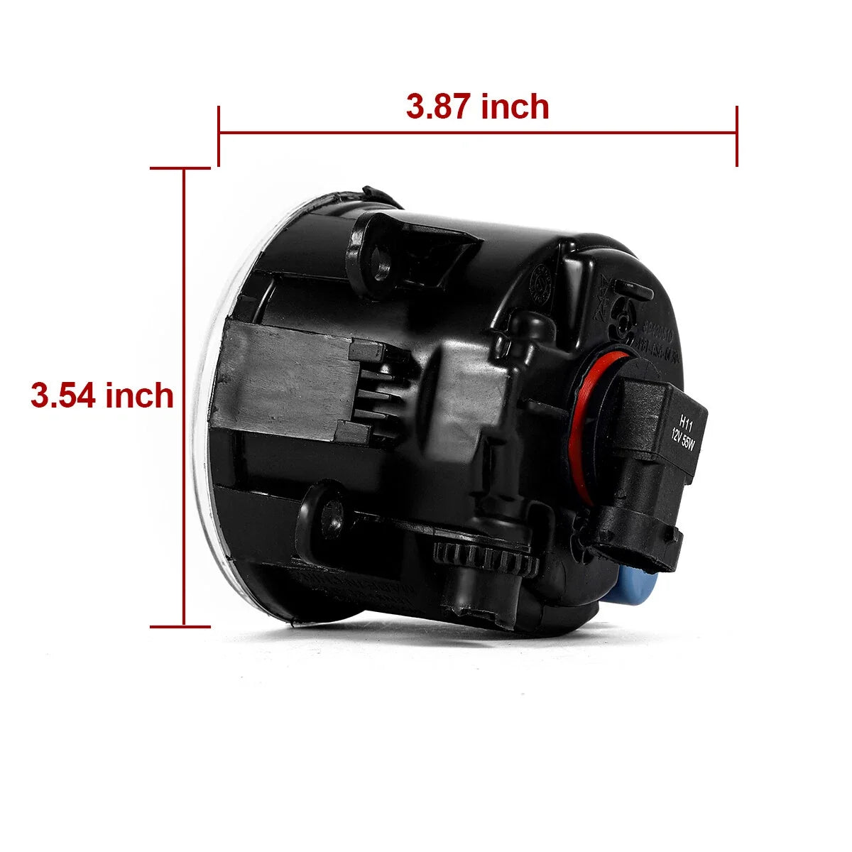 Set of 2 Fog Light Driving Lamps for H11 Bulb Vehicles