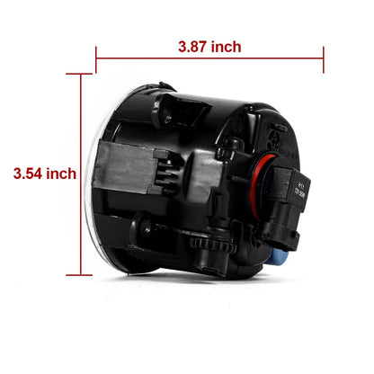 Set of 2 Fog Light Driving Lamps for H11 Bulb Vehicles
