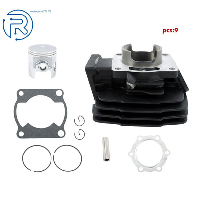 Top End Rebuild Kit with Cylinder Piston Gasket for Yamaha DT175 (1979–1981)