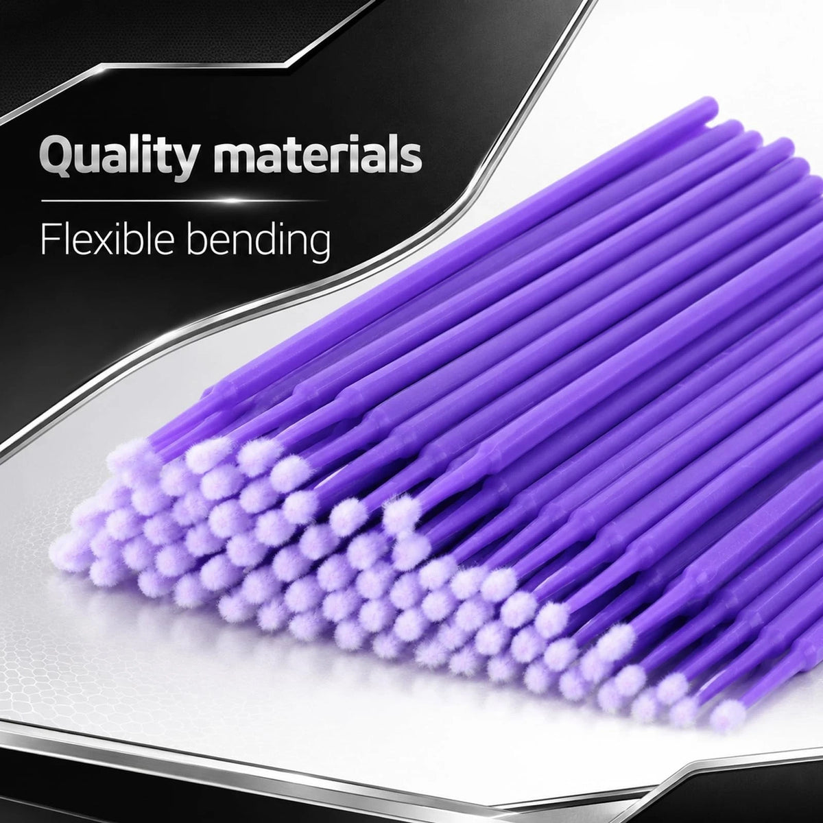 100PCS Mini Touch Up Paint Brushes for Automotive Use