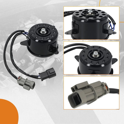 Radiator Cooling Fan Motor for Nissan Versa Sedan (2017–2019) 3QI6TM, 214871KA0E, 214871KA0B, 214871KA0A