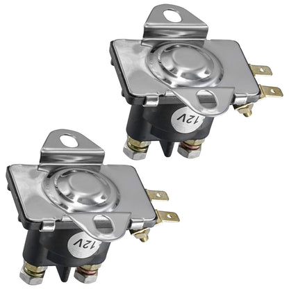 2X Starter Solenoid Relays for Mercury Marine 35HP 50HP 150HP (1989)