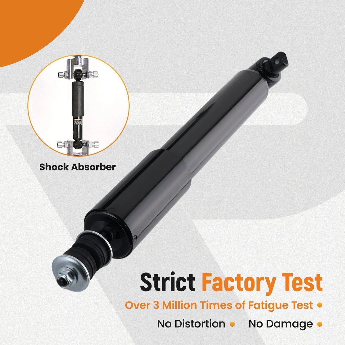 Front Shock Absorbers Pair for Chevrolet Silverado GMC Sierra 1500 (1999–2007)