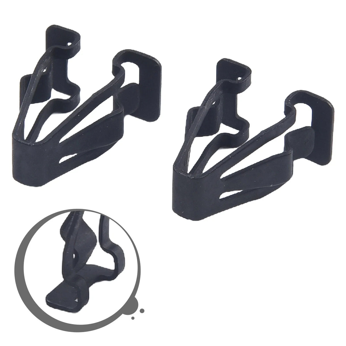 Sun Visor Clips for Ford Mustang, Fusion, Transit (Set of 2)