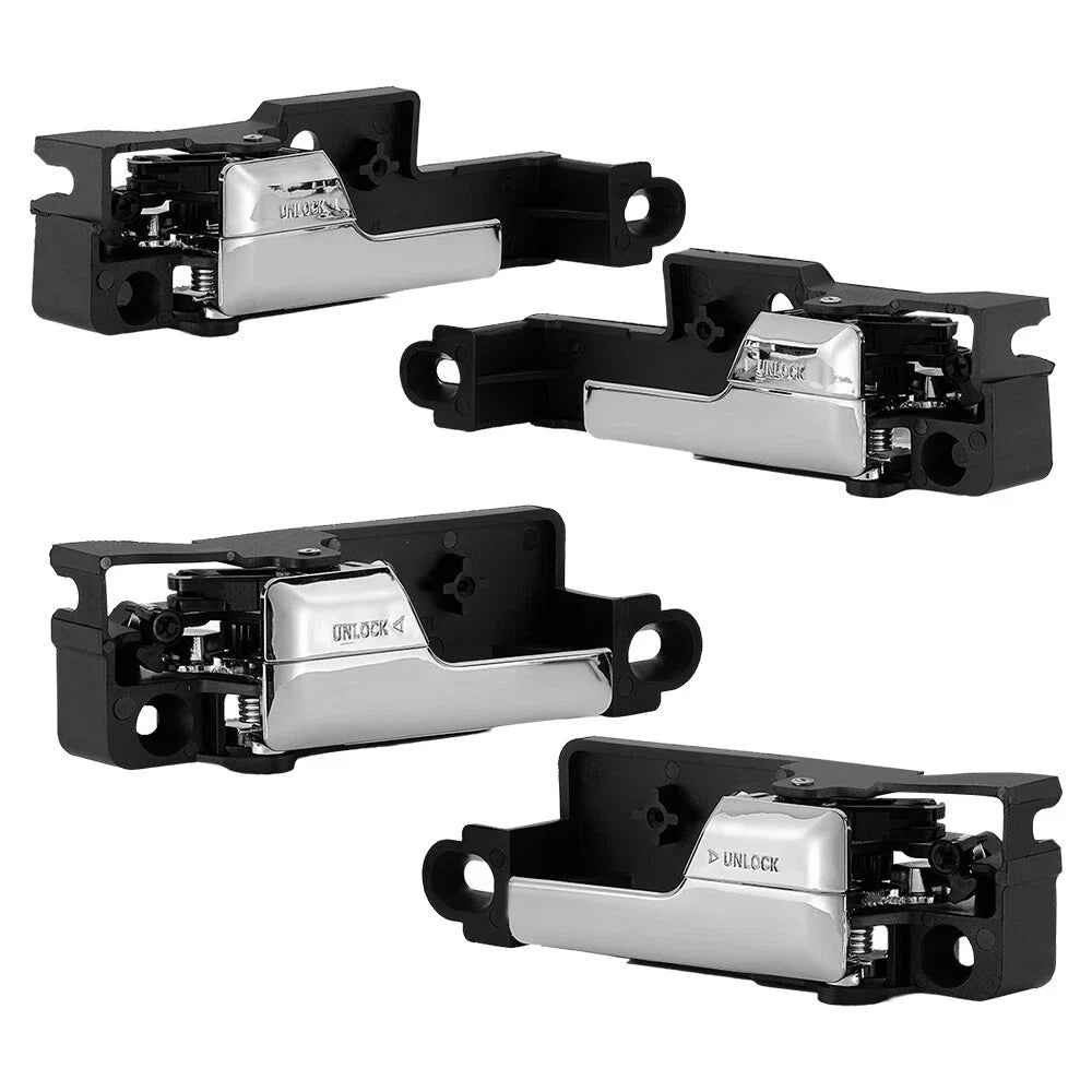 Set of 2 Chrome Inner Door Handles for Lincoln MKZ (2007–2012)