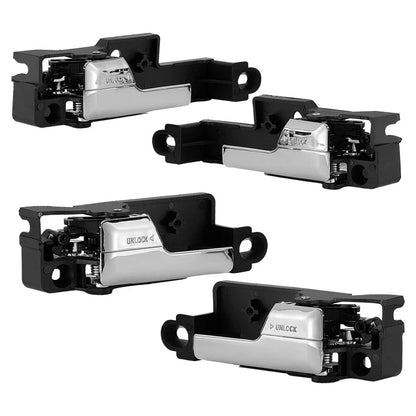 Set of 2 Chrome Inner Door Handles for Lincoln MKZ (2007–2012)