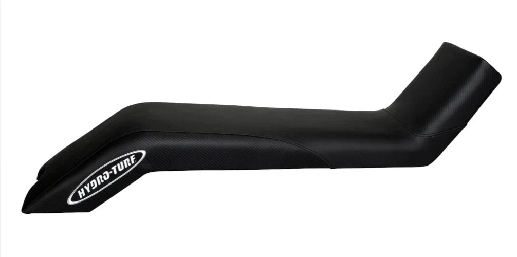 Seat Cover for Kawasaki X2 650 (1996–1999) Black Vinyl/Carbon Fiber