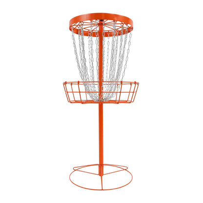 Portable 24-Chain Disc Golf Basket Target for Practice