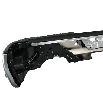 Rear Bumper for Chevy Silverado GMC Sierra (2019–2023) w/ Park Hole Dual
