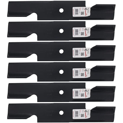 6pk Lawn Mower Blades for Wright Stander 48" 32" (No Part Numbers)