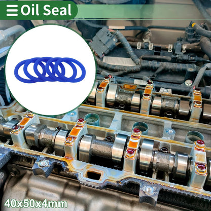 Set of 5 Oil Seal Rotary Shaft Seal 40x50x4mm for Various Models