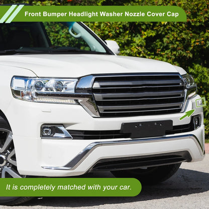Left Washer Nozzle Cover for Toyota Land Cruiser (2013–2015) 8535460050 Unpainted