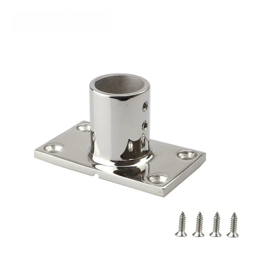 Stainless Steel Boat Rail Base for 22mm and 25mm Tubing (316 Grade)