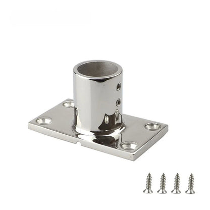Stainless Steel Boat Rail Base for 22mm and 25mm Tubing (316 Grade)