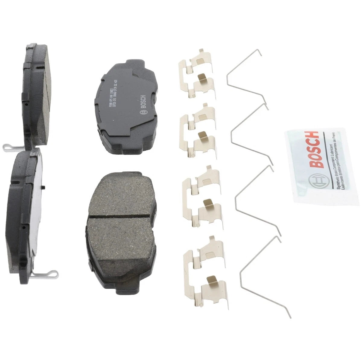 2X Brake Pad Set Front for Honda Civic (2012–2015) BC1578