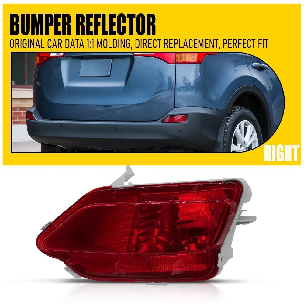 Right Passenger Rear Bumper Light for Toyota RAV4 (2013–2015)
