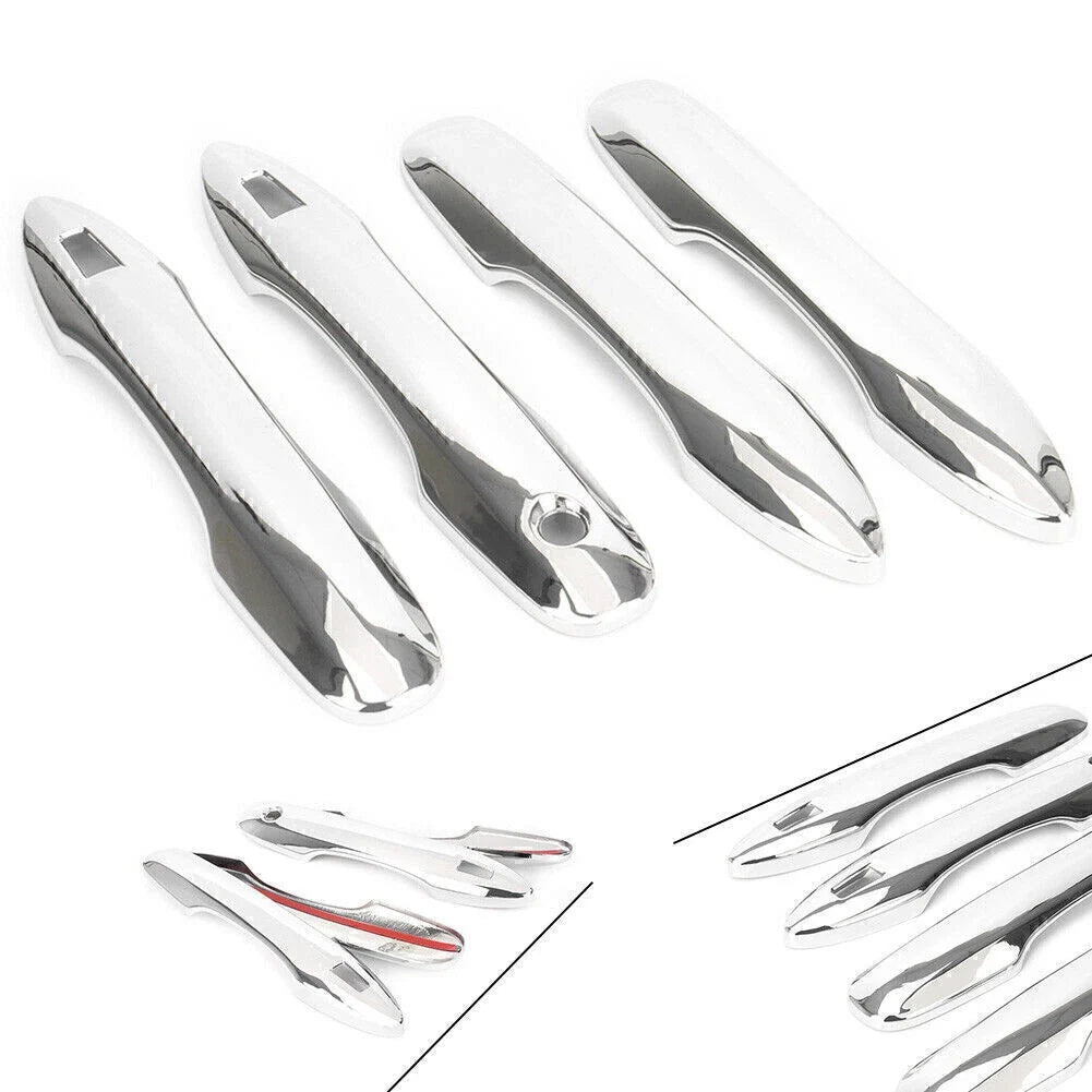 Set of 8 ABS Chrome Door Handle Cover Trims for Toyota Camry (2018)
