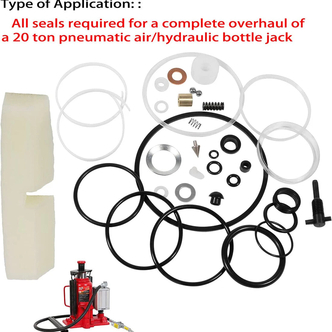 Air Bottle Jack Master Repair Kit for 20-22 Ton (5302)
