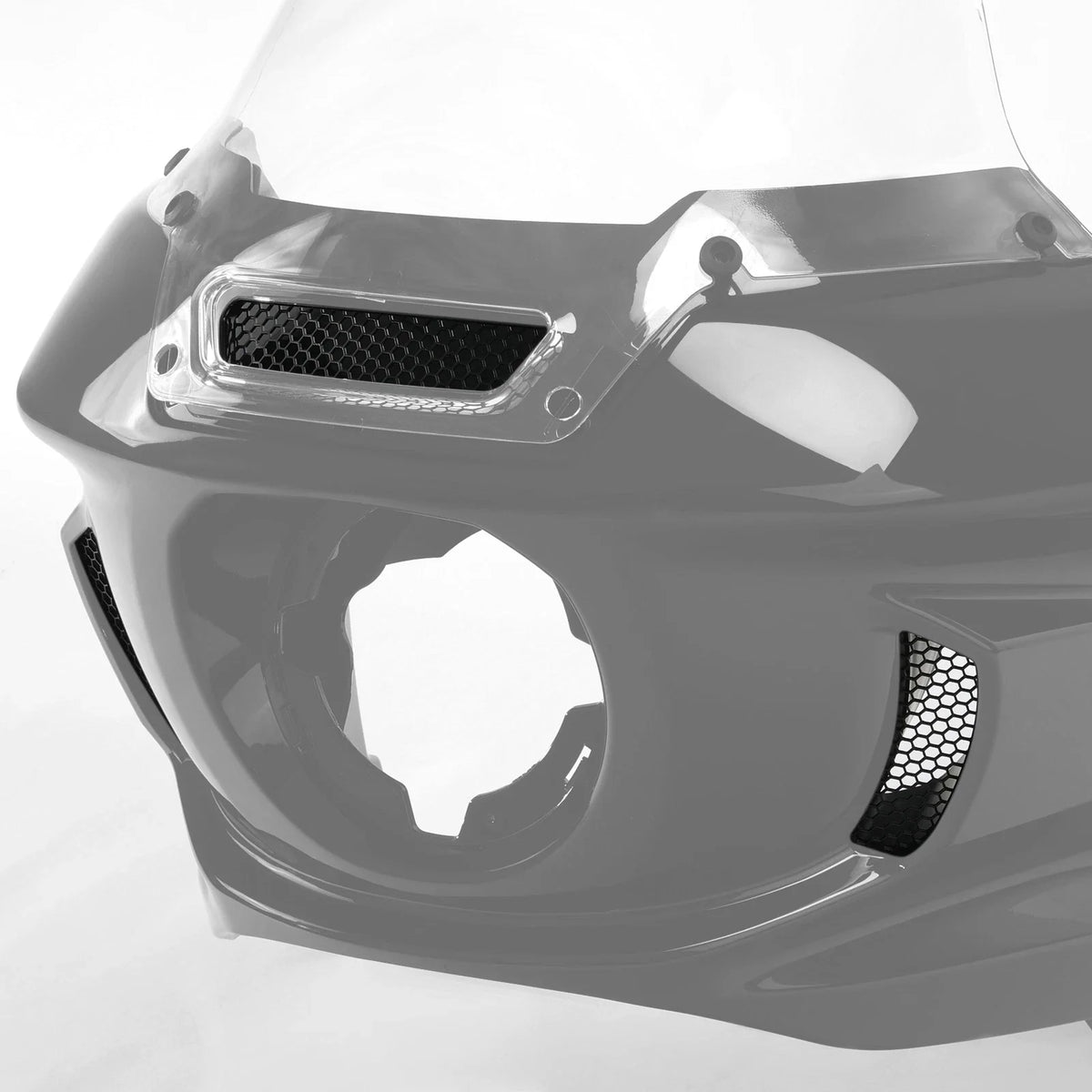 Fairing Mesh Vent Screen Grills for Harley Low Rider ST FXLRST FXRST (2022–2025)