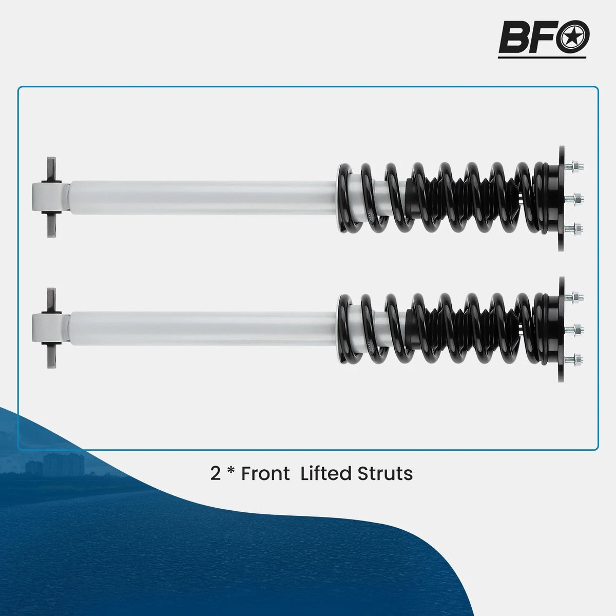 Front Lift Struts Pair for Ford F-150 (2014–2023) 6" Lift Kit Compatible
