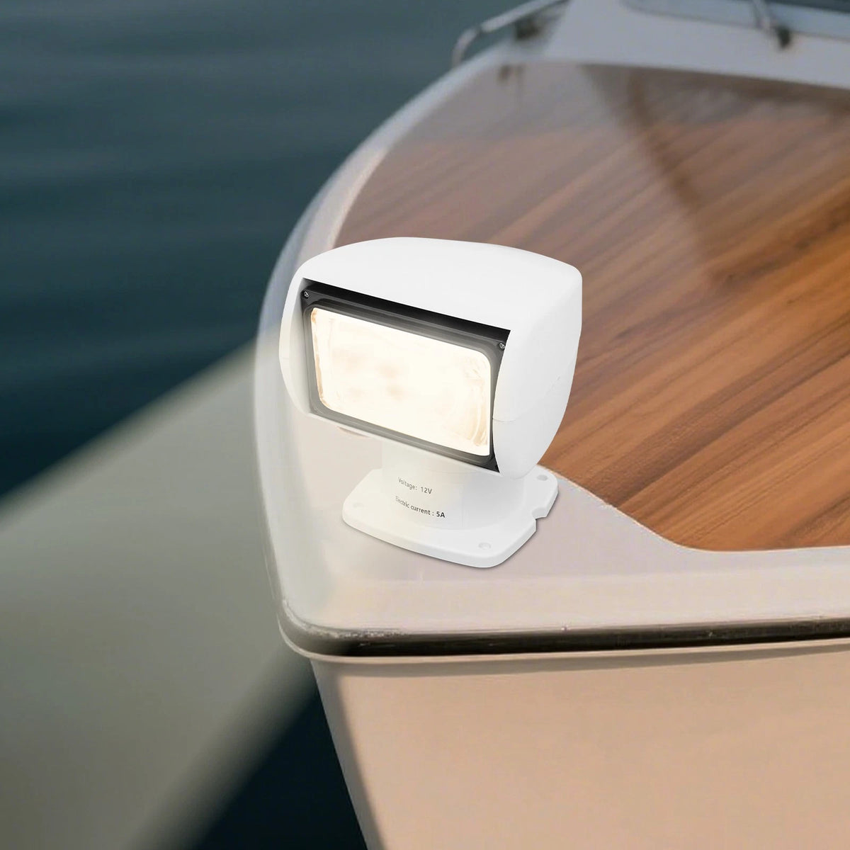 Boat Spotlight with Remote Control for Yacht (12V 100W)