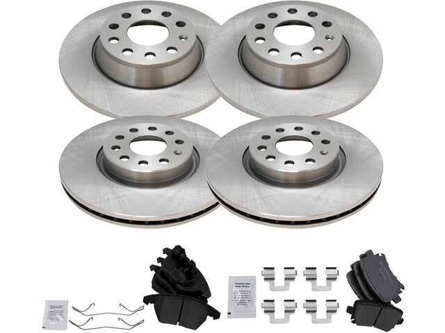 Brake Pad and Rotor Kit for Volkswagen Eos (2007–2008) 56979CZXJ