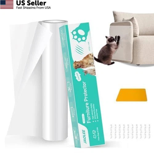 Cat Scratch Furniture Protector for Furniture (160"x12")
