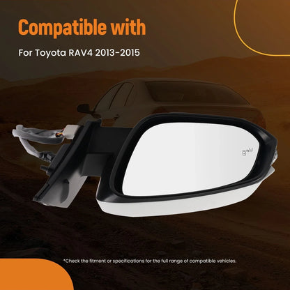 Side Mirror for Toyota RAV4 (2013–2014) 879400R100B1 BSM Heated
