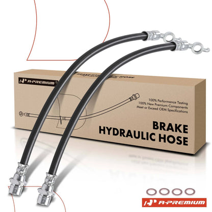 2X Front Brake Hydraulic Hose for Lexus IS200t (2016–2017), IS300 (2018–2020), IS350, 9094702E52, 2206123