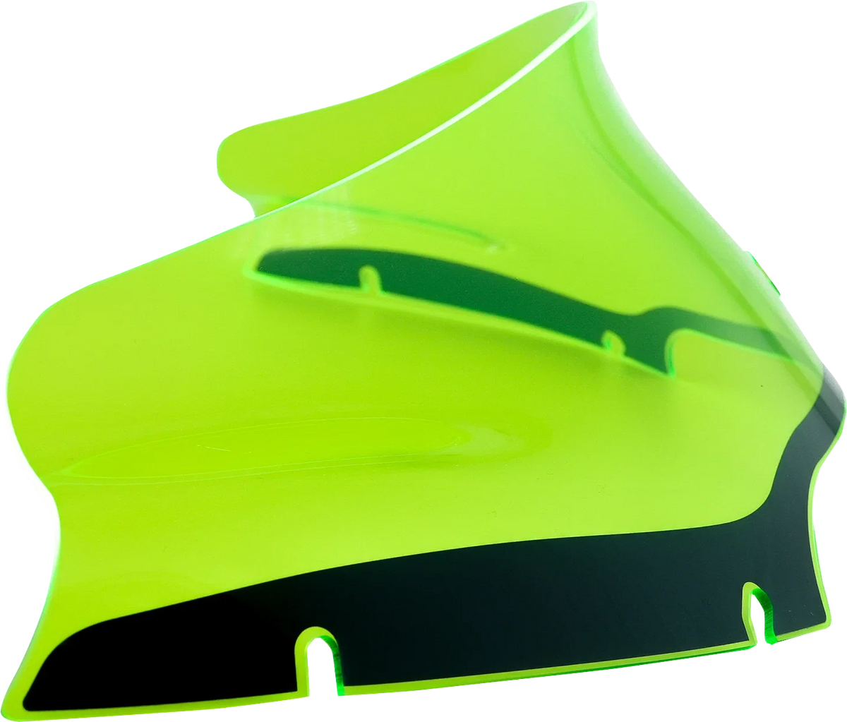 Klock Werks Kolor Flare Windshield 6" Green Ice for FLTR (2014–2023) KWW-01-0631