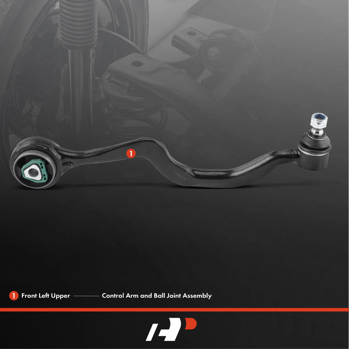 Front Left Upper Control Arm w/Ball Joint for BMW E34 E39 (1988–2003) 31121132159, 31121133711, 31121141097, CK9925, 520735