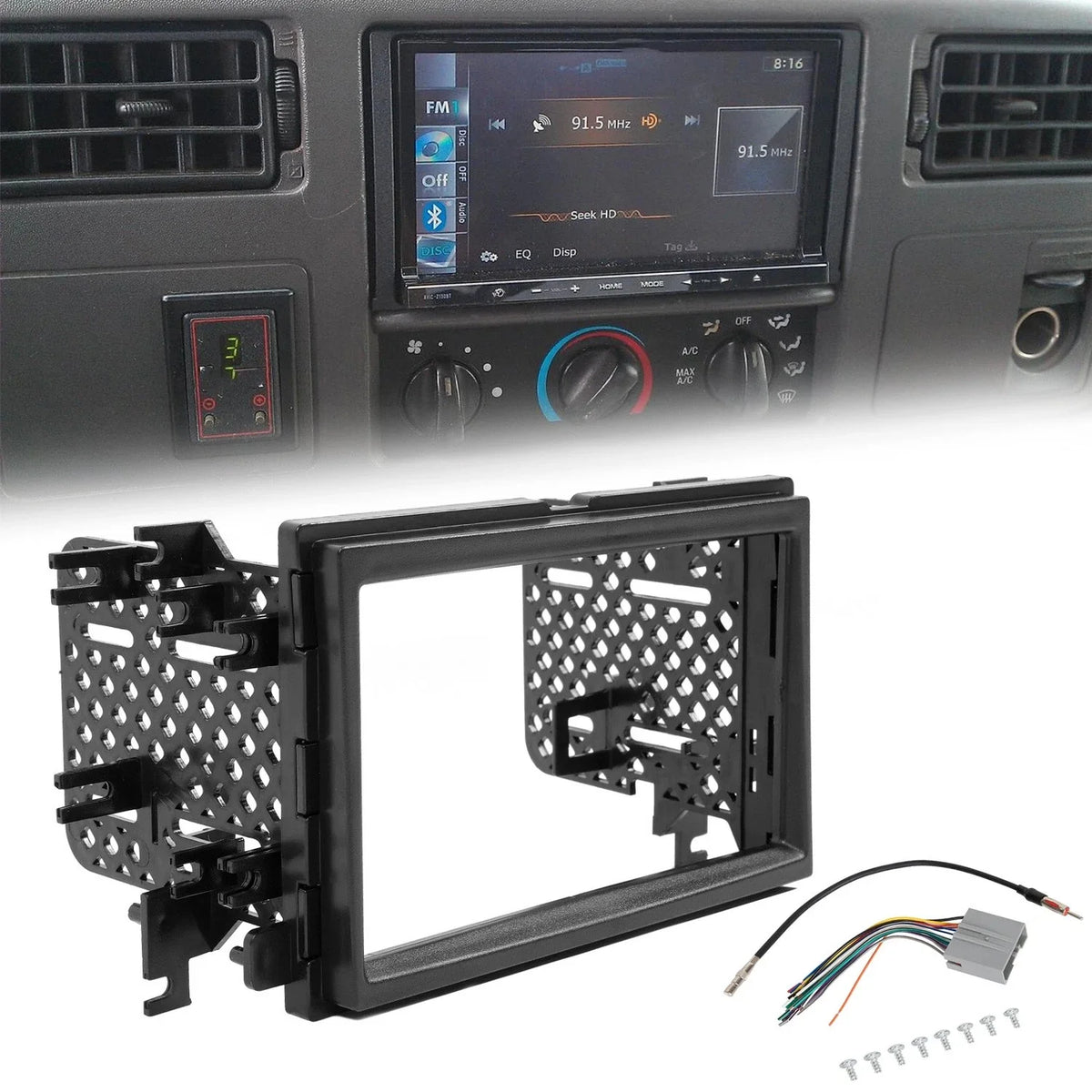 Dash Install Kit with Harness for Ford Lincoln Mercury (2004–2016)