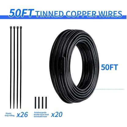 18 Gauge 6 Conductor Electrical Wire 18 AWG Oxygen-Free Copper PVC