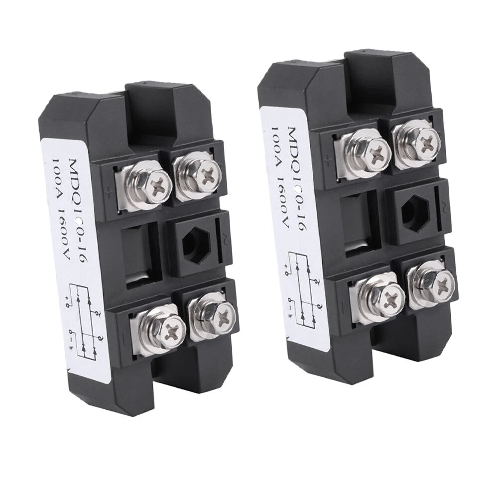 2X Single-Phase Diode Bridge Rectifier 100Amp 1600V for Automotive Applications