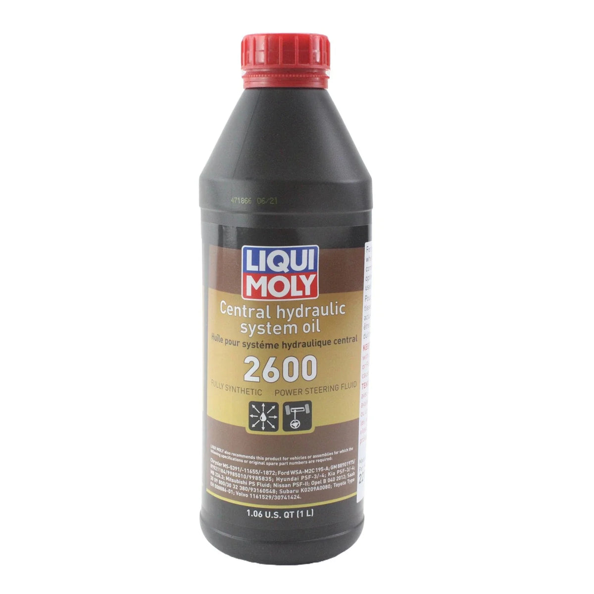 Set of 12 Liqui Moly 12L Central Hydraulic System Oil 2600