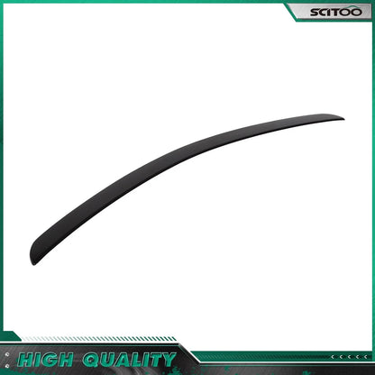 Trunk Spoiler for Mercedes C-Class W204 Sedan (2008–2014) Painted Black ABS