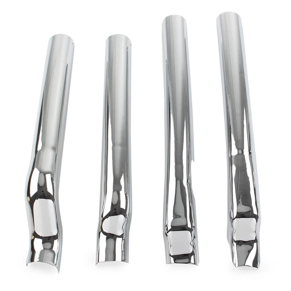 Chrome Rear Swingarm Tube Covers for Harley Heritage Softail Classic (2000–2017)