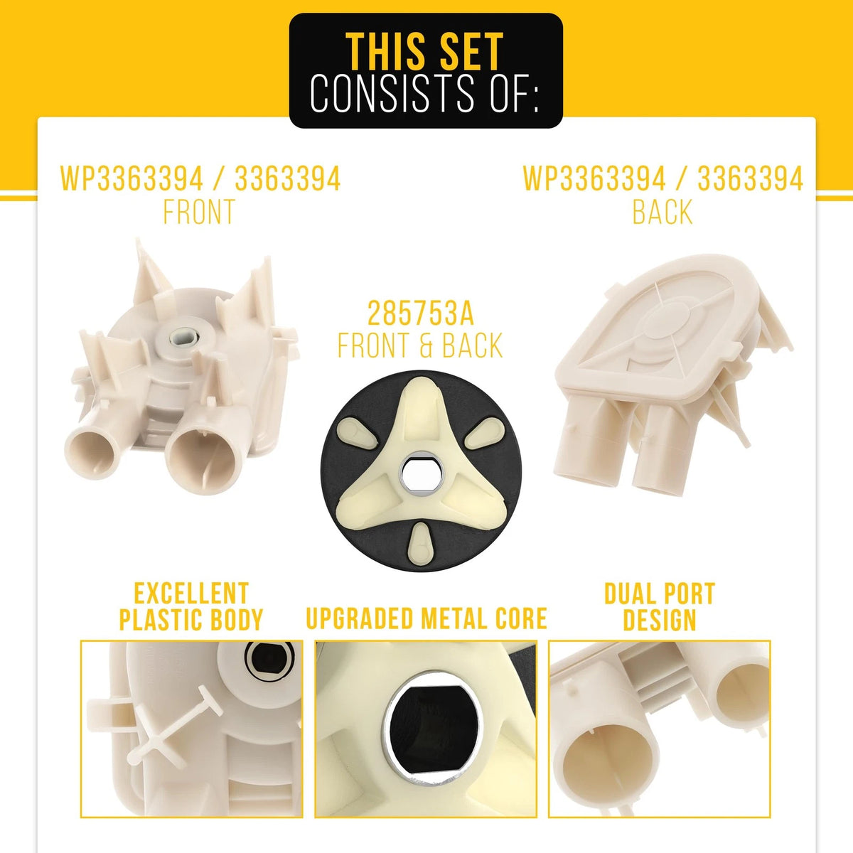 Washer Drain Pump for