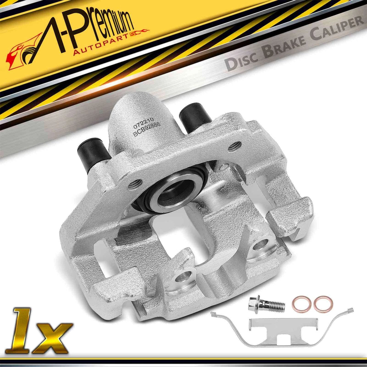 Rear Right Brake Caliper with Bracket for BMW 535i 545i 745i (2008–2010)