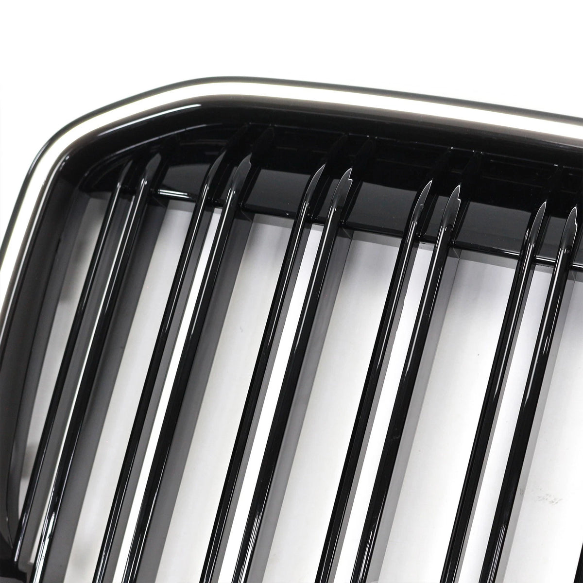 Double Slat Gloss Black Front Kidney Grille for BMW X7 (2019–2022) Grille-782-B