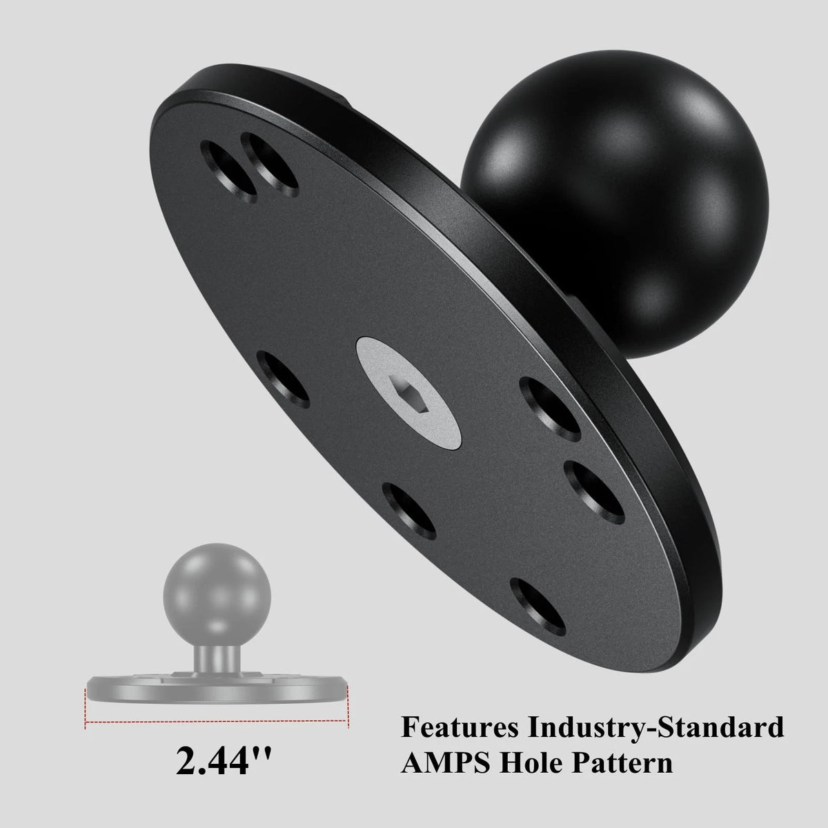 1'' Ball Mount Base for BRCOVAN