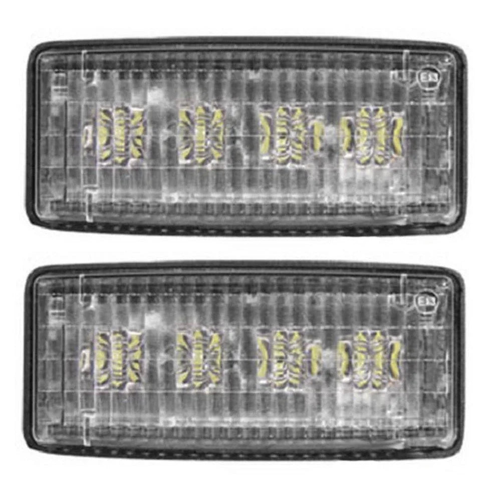 2 LED Headlights for John Deere 7400 7410 7460 7510 7600 7610