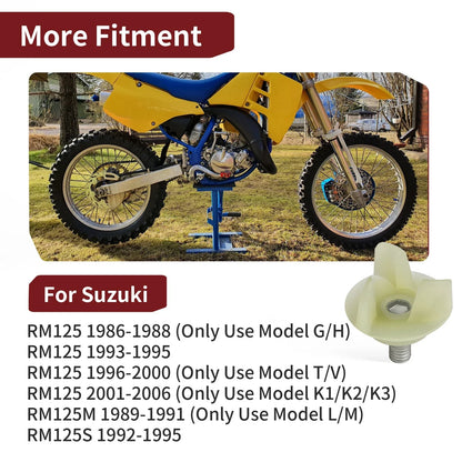 Water Pump Impeller for Suzuki RM125 (1986–2006) 17491-43D01