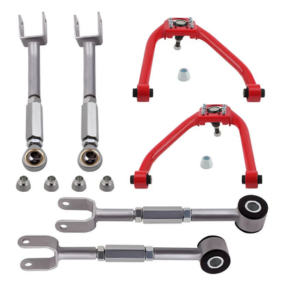 6pcs Adjustable Camber Arms Traction Arm Kit for Infiniti G35 (2003–2007)