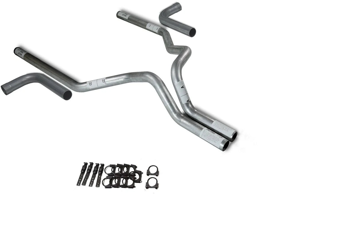 3" Dual Exhaust Kit for Ford F150 (2015–2020) No Muffler Side Exit