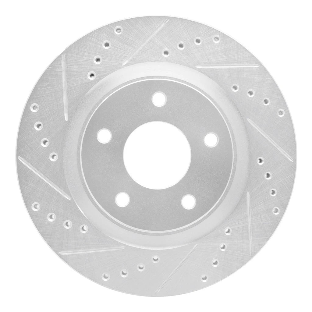 Rotor Set for Nissan Juke (2011–2017) ALX-PAU-DF-7512-67500-CLA2 Vented Drilled Slotted
