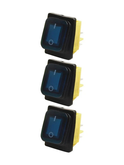 30A Heavy Duty Waterproof Rocker Switch for Cars and Boats